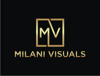 Milani Visuals logo design by rief