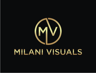 Milani Visuals logo design by rief