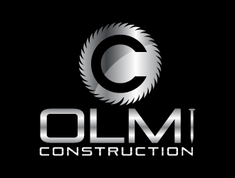 Olmi Construction  logo design by Suvendu