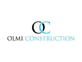Olmi Construction  logo design by mukleyRx