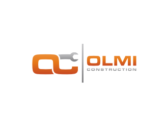 Olmi Construction  logo design by vostre
