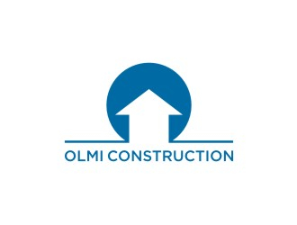 Olmi Construction  logo design by sabyan