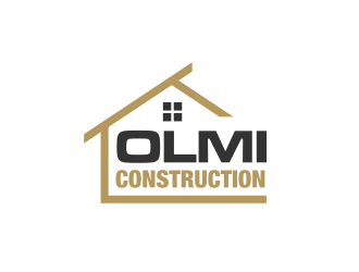 Olmi Construction  logo design by Gopil