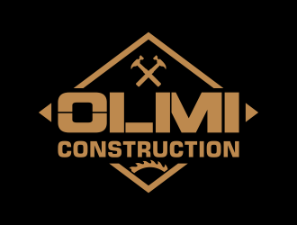 Olmi Construction  logo design by Gopil