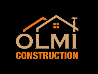Olmi Construction  logo design by Gopil