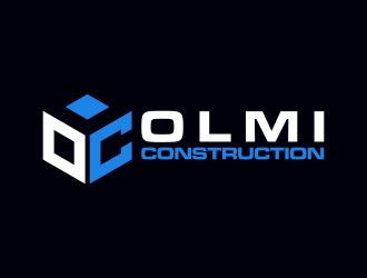Olmi Construction  logo design by goblin