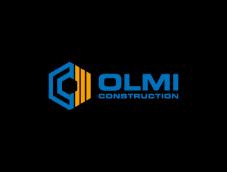 Olmi Construction  logo design by josephope