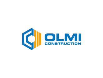 Olmi Construction  logo design by josephope
