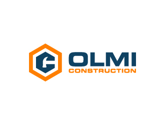 Olmi Construction  logo design by josephope