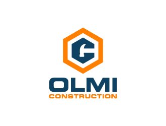 Olmi Construction  logo design by josephope