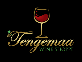 Tengemaa Wine Shoppe logo design by agus