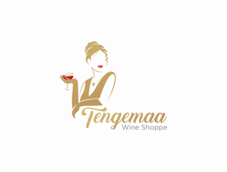Tengemaa Wine Shoppe logo design by Humhum