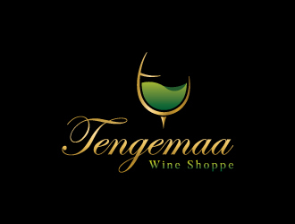 Tengemaa Wine Shoppe logo design by dgawand