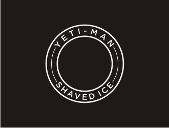 YETI-MAN SHAVED ICE logo design by Artomoro