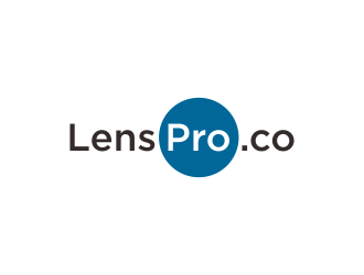 LensPro.co logo design by p0peye
