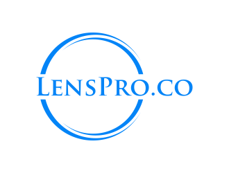 LensPro.co logo design by pel4ngi