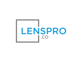 LensPro.co logo design by GassPoll