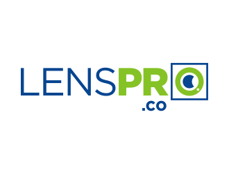LensPro.co logo design by cikiyunn