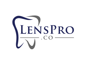 LensPro.co logo design by puthreeone