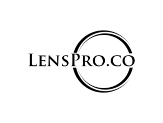 LensPro.co logo design by pel4ngi