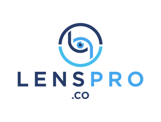 LensPro.co logo design by Gopil