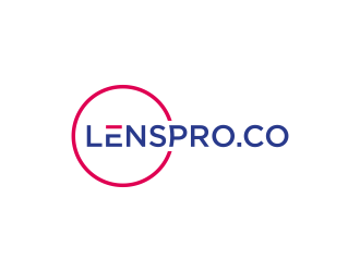LensPro.co logo design by Galfine