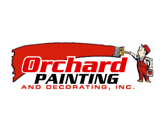 Orchard Painting and Decorating, Inc. logo design by AamirKhan