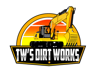TW’s Dirt Works  logo design by AamirKhan