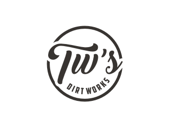 TW’s Dirt Works  logo design by Artomoro
