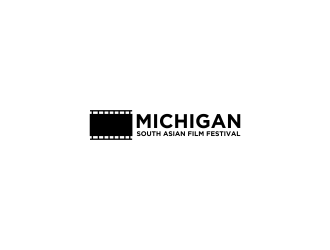Michigan South Asian Film Festival logo design by RIANW