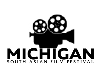 Michigan South Asian Film Festival logo design by AamirKhan