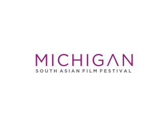 Michigan South Asian Film Festival logo design by Artomoro