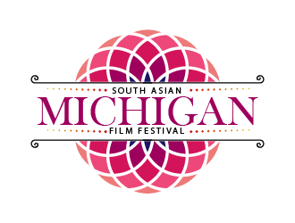 Michigan South Asian Film Festival logo design by Sofia Shakir