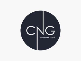 CNG (pronounced Sinerjē) logo design by GassPoll
