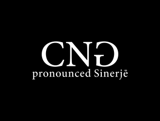 CNG (pronounced Sinerjē) logo design by tukang ngopi
