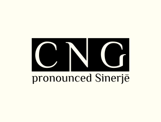 CNG (pronounced Sinerjē) logo design by goblin