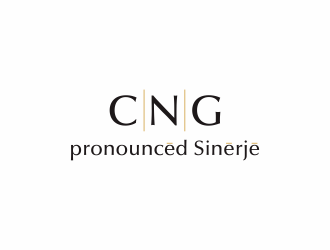 CNG (pronounced Sinerjē) logo design by kurnia