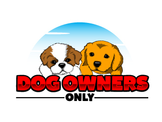 Dog Owners Only logo design by AamirKhan