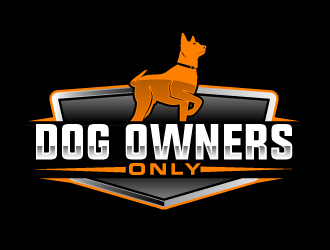 Dog Owners Only logo design by AamirKhan