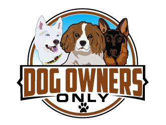 Dog Owners Only logo design by AamirKhan