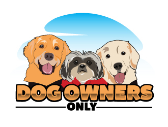 Dog Owners Only logo design by AamirKhan