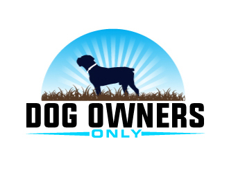 Dog Owners Only logo design by AamirKhan