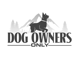 Dog Owners Only logo design by AamirKhan