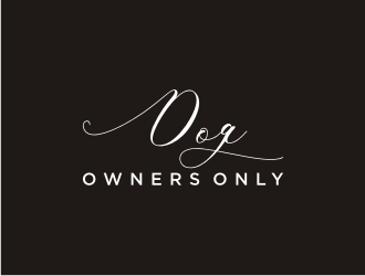 Dog Owners Only logo design by Artomoro