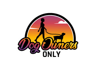 Dog Owners Only logo design by MonkDesign