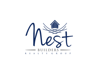 Nest Builders Realty Group logo design by GassPoll