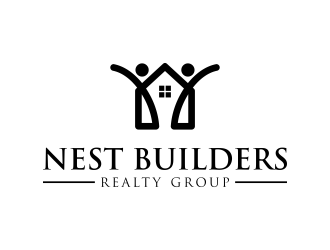 Nest Builders Realty Group logo design by p0peye