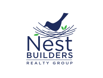Nest Builders Realty Group logo design by Foxcody