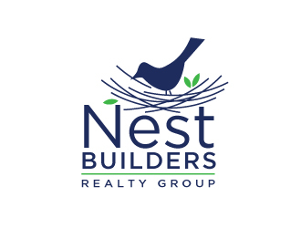 Nest Builders Realty Group logo design by Foxcody