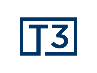 T3  logo design by pel4ngi